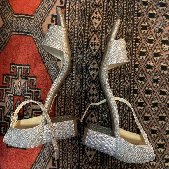 Anne Klein sequin heels - Picture 3 of 7